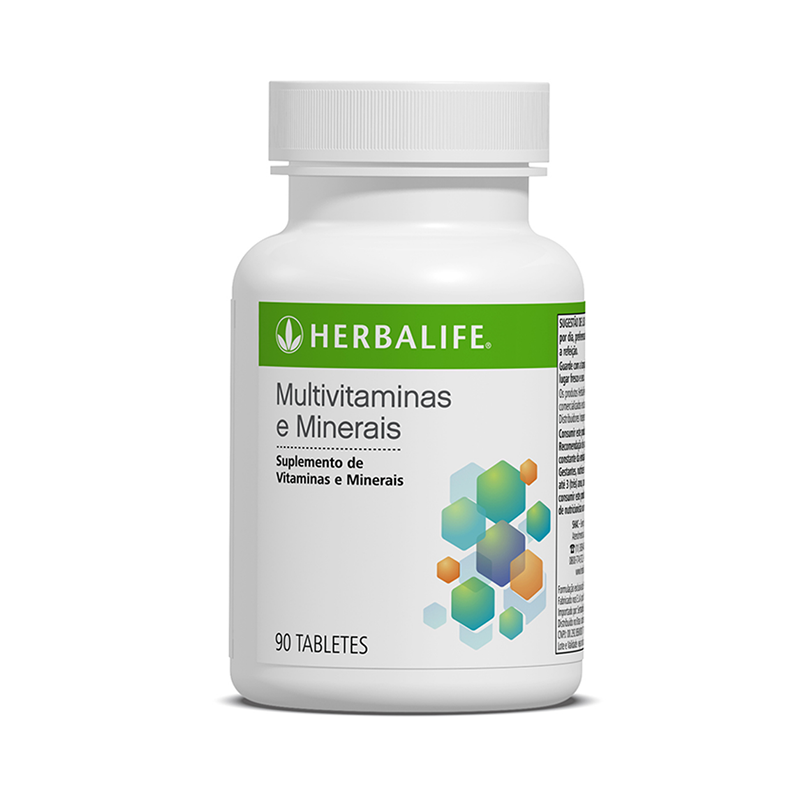 Suplemento Vitaminas Minerais Multivitaminas E Minerais 90 Tabletes Herbalife Nutrition Brasil